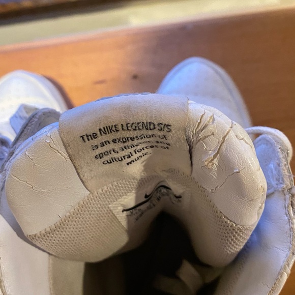 RARE VINTAGE 80s NIKE high tops White and Gray Sneakers.. - Picture 6 of 8